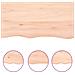 Ripiano a Parete 60x10x4 cm Legno Massello Rovere Non Trattato - Foto miniatura 3