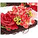Ghirlanda Decorativa Rosso E Rosa Ø 50 Cm Agulo - Foto miniatura 3