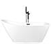 Vasca Da Bagno Freestanding Londrina 170 X 75 Cm Bianco - Foto miniatura 5
