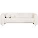 Divano 3 Posti Leiren Bouclé Bianco - Foto miniatura 14