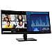 Monitor 34.1" LED IPS Curved ThinkVision P34w-20 Wide Quad HD 3440 x 1440 Pixel Tempo di Risposta 6 ms - Foto miniatura 1