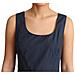 Abito A Trapezio In Cotone A Pois Blu - It42-m - Foto miniatura 5