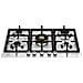 Piano P755CPROX a Gas 5 Zone Cottura da 85 cm Colore Acciaio Inox - Foto miniatura 1