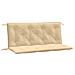 Cuscini Panca Giardino 2pz Beige Mélange 120x50x7 Cm In Tessuto - Foto miniatura 2