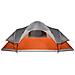 Tenda Familiare a Cupola 9 Persone Arancione Impermeabile - Foto miniatura 8