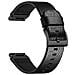 Cinturino In Pelle Premium Compatibile Con Garmin Fenix 8/fenix 7x/fenix 3 - Elegante E Confortevole Black 20 Mm - Foto miniatura 1