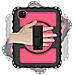 Custodia Per Ipad Air 5/air 4/pro 11"" Con Supporto E Tracolla Rosa - Foto miniatura 2