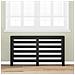 Copertura per radiatori Rovere Nero 149 x 20 x 82 cm - Foto miniatura 2