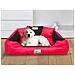 55x45 cm KINGDOG Cuccia per cani impermeabile personalizzabile rossa - Foto miniatura 5