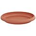 Vassoio Rotondo per Fiori 6 pcs Rosso Mattone Ø 14 x 2 cm - Foto miniatura 5