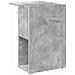 Tavolino Grigio cemento 35 x 40 x 55 cm Legno multistrato - Foto miniatura 7