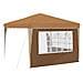 Tenda per feste a pop-up 288 x 288 x 245 cm Beige - Foto miniatura 8
