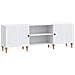 Mobile TV Bianco 150 x 31 x 50 cm Legno ingegnerizzato - Foto miniatura 1