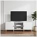 Mobile TV Bianco 150 x 31 x 50 cm Legno ingegnerizzato - Foto miniatura 2