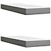 Letto con contenitore LED e materasso Grigio Chiaro - Foto miniatura 8