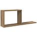 Scaffali flottanti Rovere Artigianale 80 x 15 x 30 cm - Foto miniatura 1