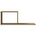 Scaffali flottanti Rovere Artigianale 80 x 15 x 30 cm - Foto miniatura 4