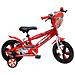 Cars 12'', Bicicletta Per Bambini, Bici Bambino, Adatta A Bambini Tra I 3 E I 5 Anni, Per Altezza Tra 85 E 105 Cm, Con Borraccia E Scudo Frontale - Foto miniatura 1