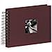 Fine Art spirale bordeaux 24x17 50 pagine nere 90154 - Foto miniatura 1
