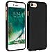 Cover In Silicone Flessibile Per Apple Iphone 7 E 8 - Nera - Foto miniatura 10