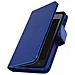 Custodia A Libro Universale Smartphone 6 Portacarte Blu Taglia Xl - Foto miniatura 8