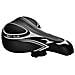 Sella Sediolino Sedile Soft Nero Universale Per Bici Bicicletta Mtb Corsa Citta' - Foto miniatura 1