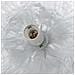 Lampadario Da Soffitto Bianco E Argento Ø50 Cm E27 - Foto miniatura 2
