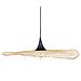 Lampadario Da Soffitto 60 Cm Legno Naturale Floyd - Foto miniatura 12