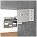 Mobile Porta TV Grigio Cemento 30,5x30x90 cm Legno Multistrato - Foto miniatura 4