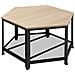 Tavolino Da Salotto Norwich 86,5 X 75 X 46,5 Cm - Industriale Legno Chiaro, Rovere Sonoma - Foto miniatura 1