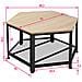 Tavolino Da Salotto Norwich 86,5 X 75 X 46,5 Cm - Industriale Legno Chiaro, Rovere Sonoma - Foto miniatura 4