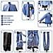 Stiracamicie Stira Asciuga In Automatico Camicie Polo Pantaloni Jeans Rinfresca E Sanifica Abiti Stirasciugatore 4 In 1 Ferro Verticale 3 Programmi A++ 4 Ruote Made In Italy Garanzia10anni Sa04 RE ECO INOX - Foto miniatura 4