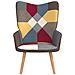 Poltrona Relax in Tessuto Patchwork - Foto miniatura 3