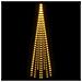 Albero di Natale Pennone Bianco Caldo 310 LED 300 cm - Foto miniatura 10