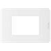 Placca 3 Moduli White Bianco Serie Matixgo - Bticino Ja4803jw - Foto miniatura 1