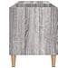 Mobile Porta Dischi Grigio Sonoma 84,5x38x48 Legno Multistrato - Foto miniatura 5