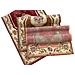 Tappeto Salotto Camera Velour Antiscivolo Mod. Abusson Suardi Vari Colori 115x175cm Rosso - Foto miniatura 2
