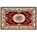 Tappeto Salotto Camera Velour Antiscivolo Mod. Abusson Suardi Vari Colori 115x175cm Rosso - Foto miniatura 1