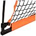 Rete Baseball Arancione E Nera 183x182x183cm Acciaio Poliestere - Foto miniatura 5