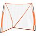 Rete Baseball Arancione E Nera 183x182x183cm Acciaio Poliestere - Foto miniatura 1