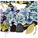 Ghirlanda Decorativa Blu Ø 50 Cm Galdar - Foto miniatura 4