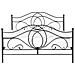 Letto Metallo Lyra 140 X 200 Cm Nero - Foto miniatura 7