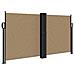 Tenda da Sole Laterale Retrattile Tortora 120x1200 cm - Foto miniatura 1