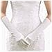 Guanti Da Sposa Lunghi White - Foto miniatura 3