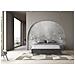 Letto Azelia Sommier 170x210 Rete E Contenitore Grigio - Foto miniatura 3
