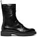 Alex W Black Booties Stivaletti Pelle Scarpe Donna Nero Eu 36, 5248-201-20 - Foto miniatura 1