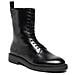 Alex W Black Booties Stivaletti Pelle Scarpe Donna Nero Eu 36, 5248-201-20 - Foto miniatura 2