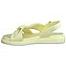 Yellow Casual Open Sandals Sandali Sintetico E Tessile Scarpe Donna Giallo Eu 37, 2-28407-20 607 - Foto miniatura 3