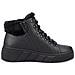 Black Casual Closed Booties Stivaletti Pelle Scarpe Donna Nero Eu 36, W0560-00 - Foto miniatura 3