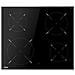 Piano cottura TTC64010CRDBK in vetroceramica 4 zone di cottura da 60 cm Colore Nero - Foto miniatura 1